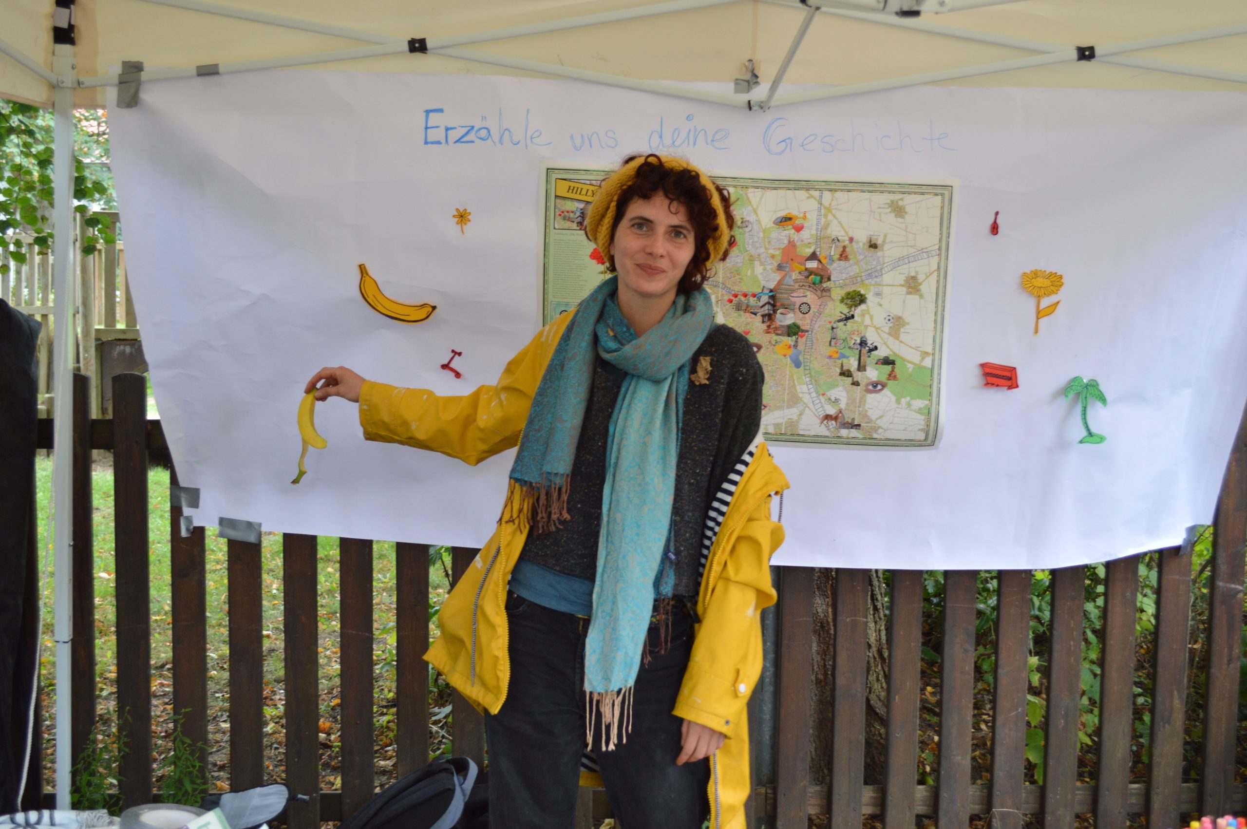 Hilly Hood collage workshop