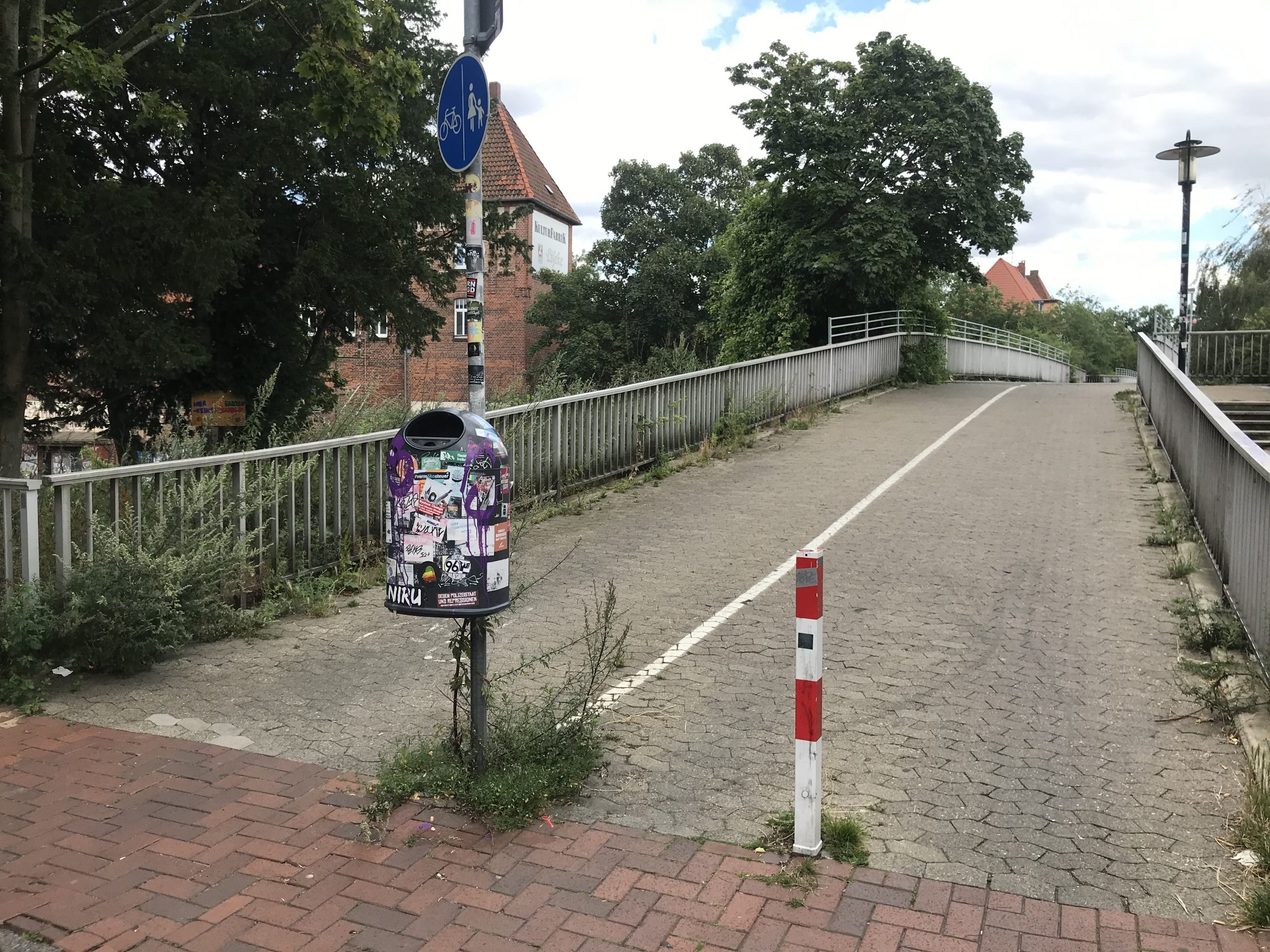 KuFa bridge in Hildesheim